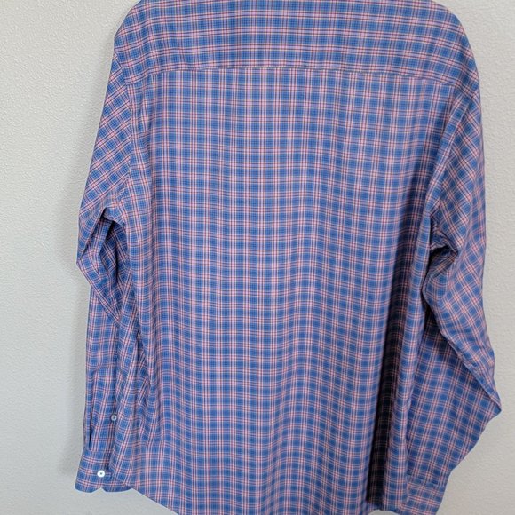 BUGATCHI Classic Fit Men's Long Sleeve Plaid Button Down Multi Color Size Large - Picture 7 of 13